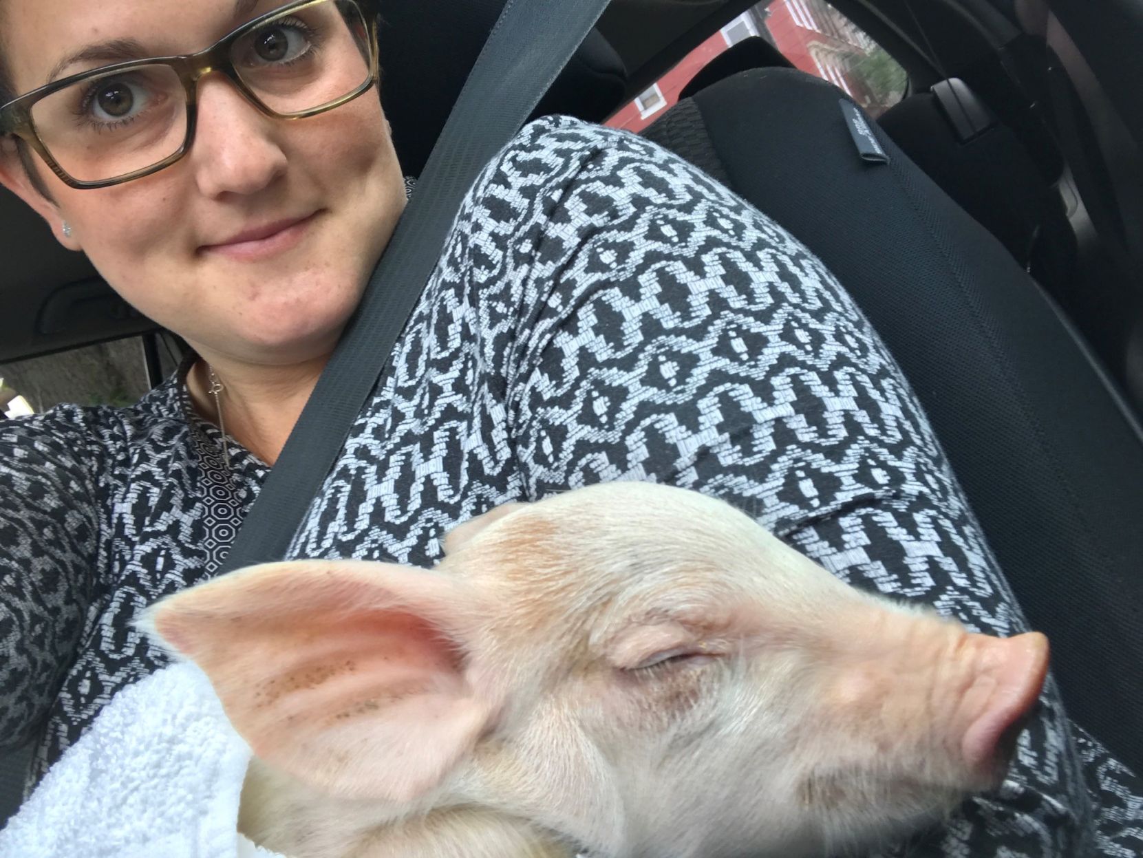 Francesca McAndrews and Enzo